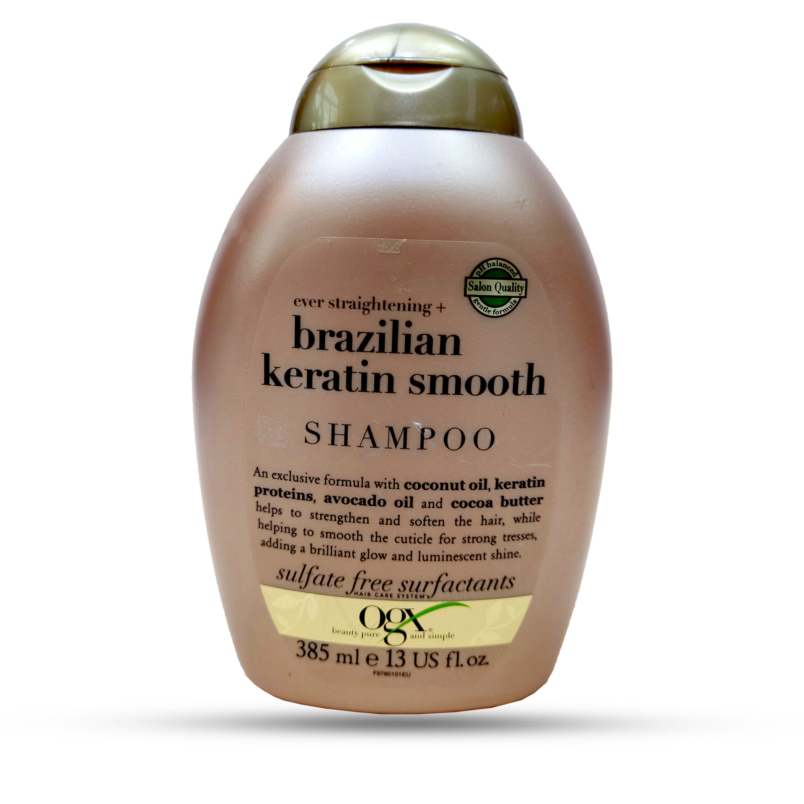 شامپو فاقد سولفات کراتین تراپی او جی ایکس 385ml