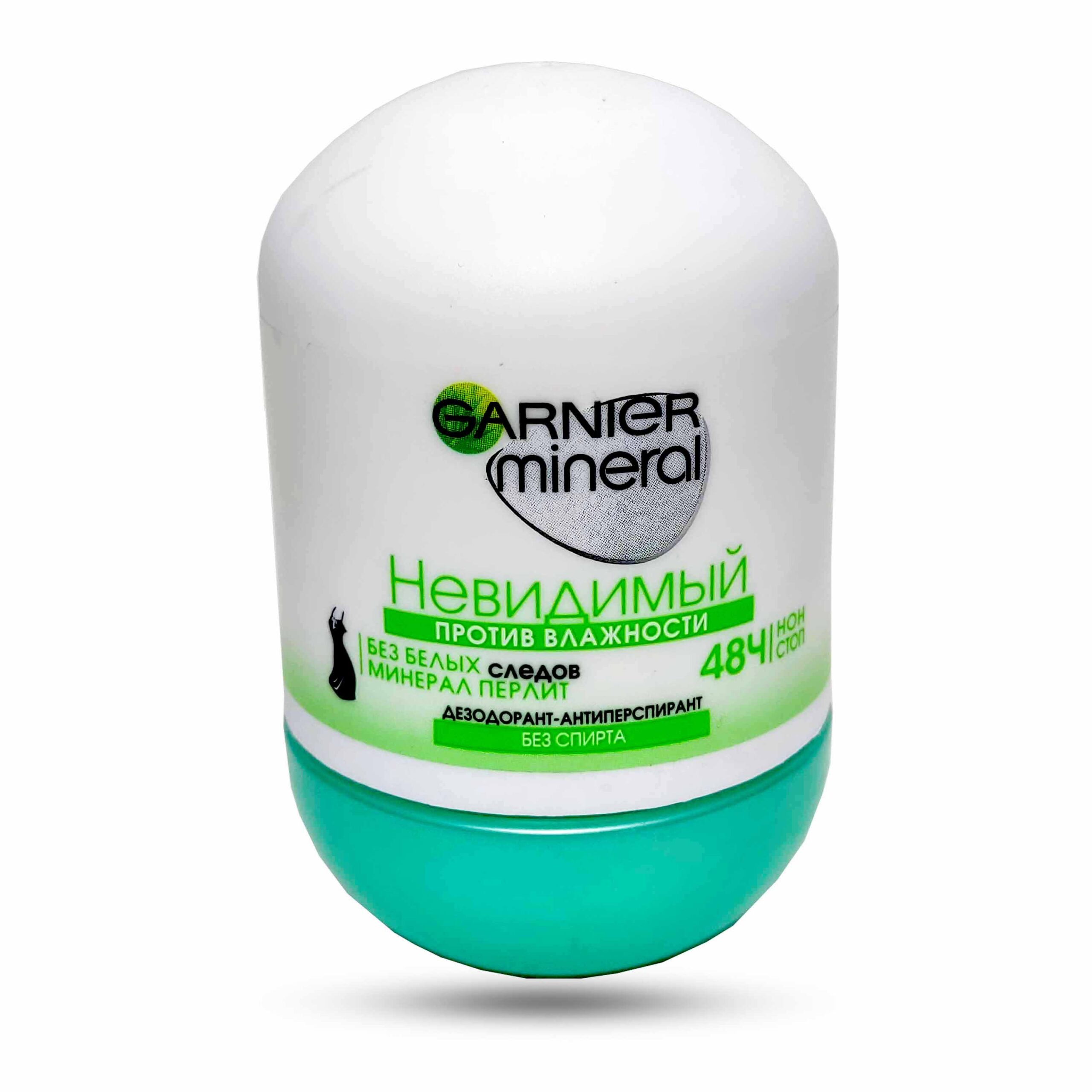 مام رول ضدتعریق مینرال گارنیر بدون الکل مدل نامرئی 50ml