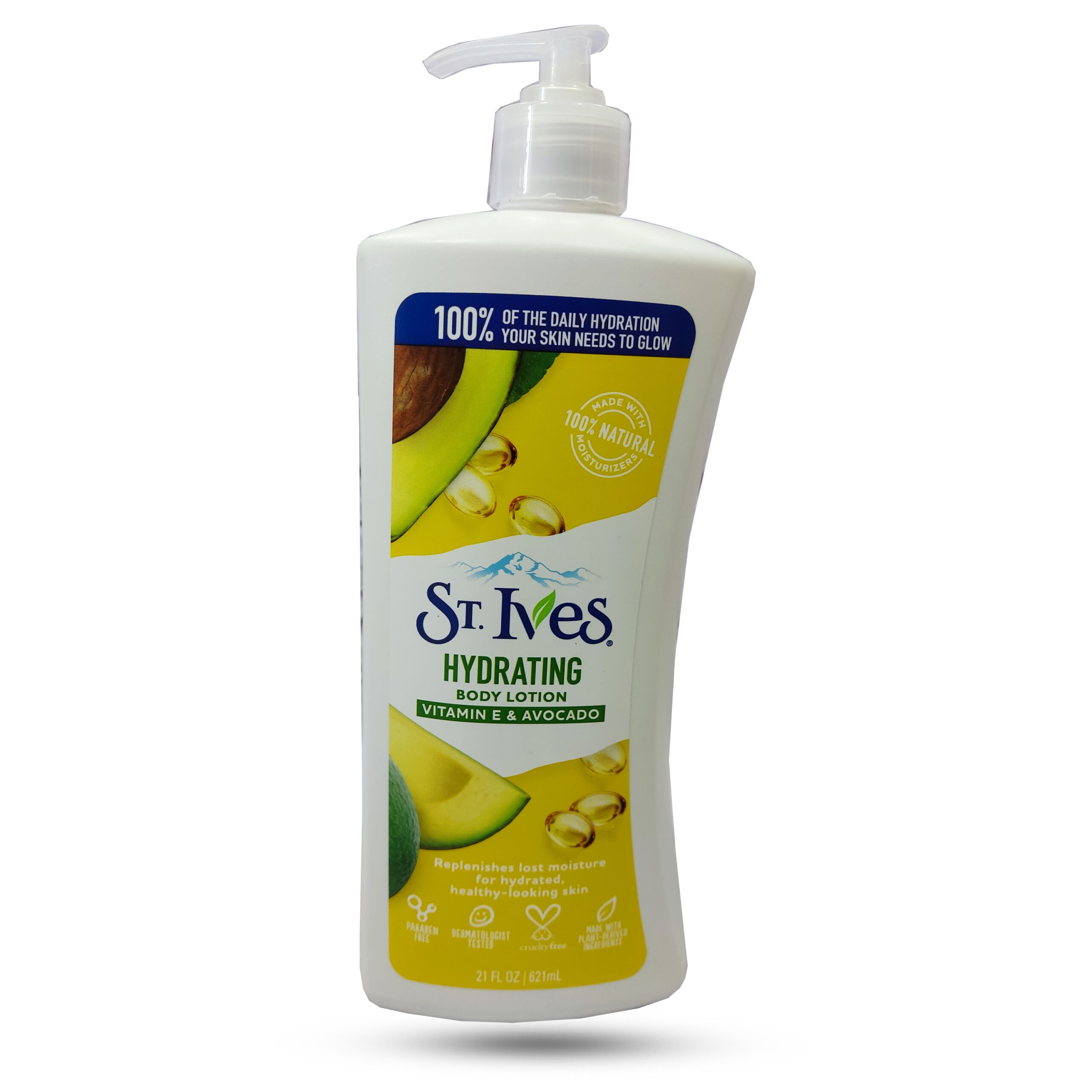 لوسیون بدن HYDRATING با آووکادو و شی باتر مرطوبکننده و نرمکننده پوست 621 میلیلیتر