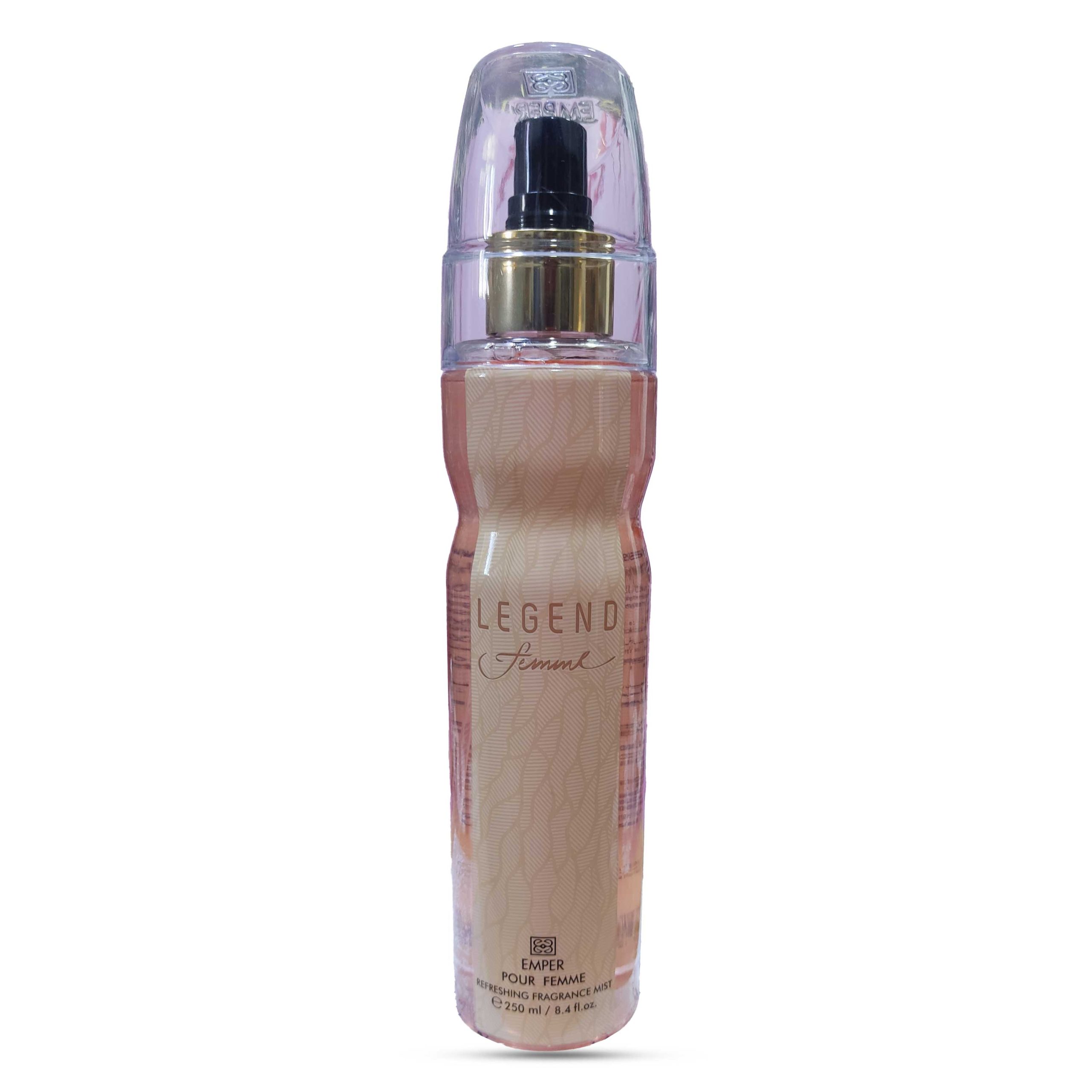 بادی اسپلش زنانه لجند Pour Femme خوشبو و انرژیبخش 250 میلیلیتر