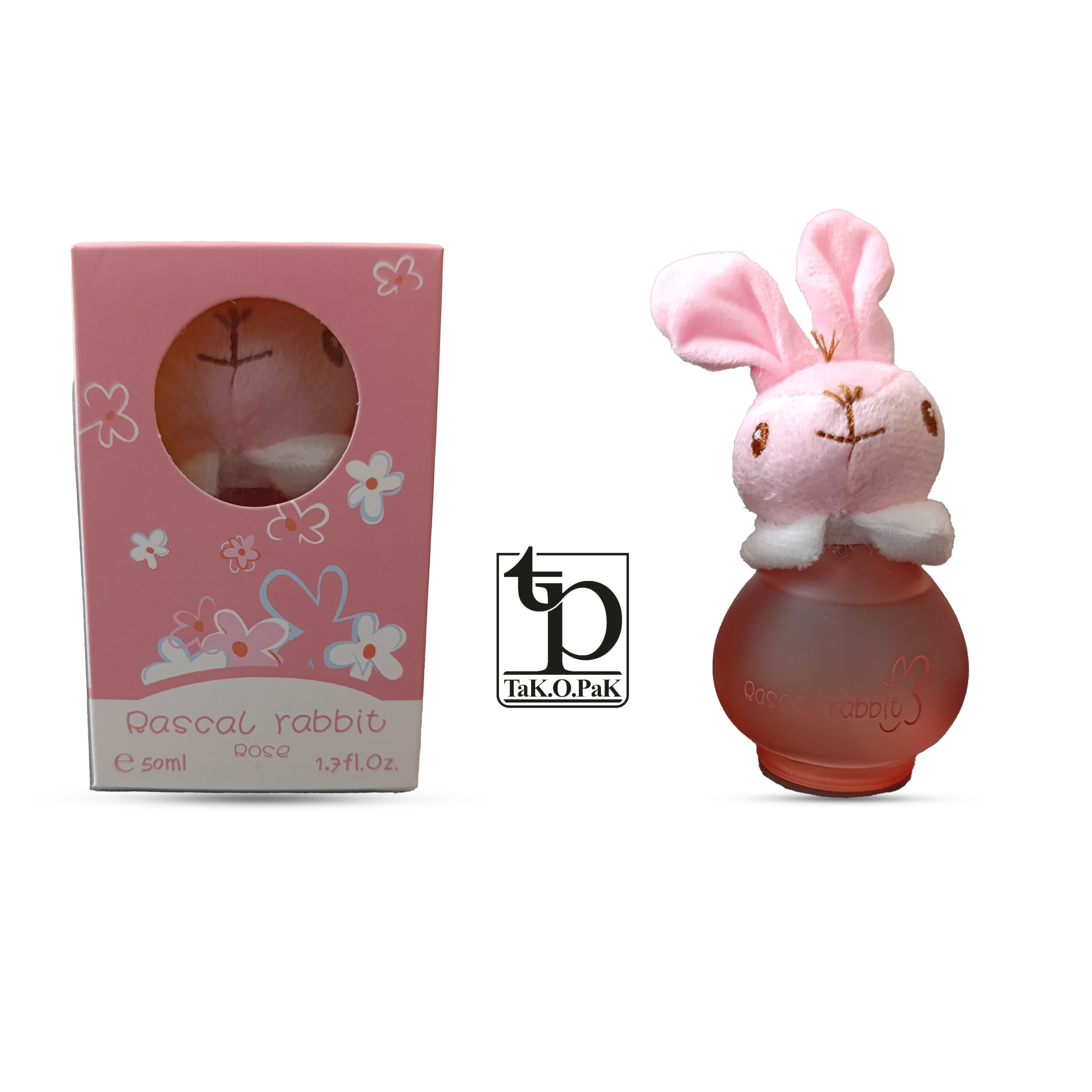 ادکلن عروسکی راسکال ربیت مدل Rose حجم 50 میل