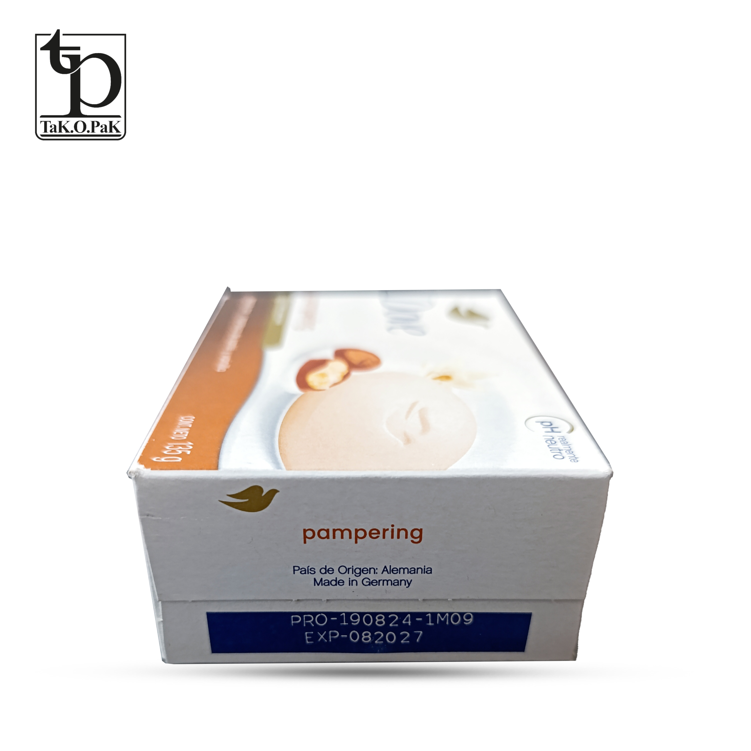 صابون داو شی باتر و وانیل مدل Pampering حجم 135 گرم
