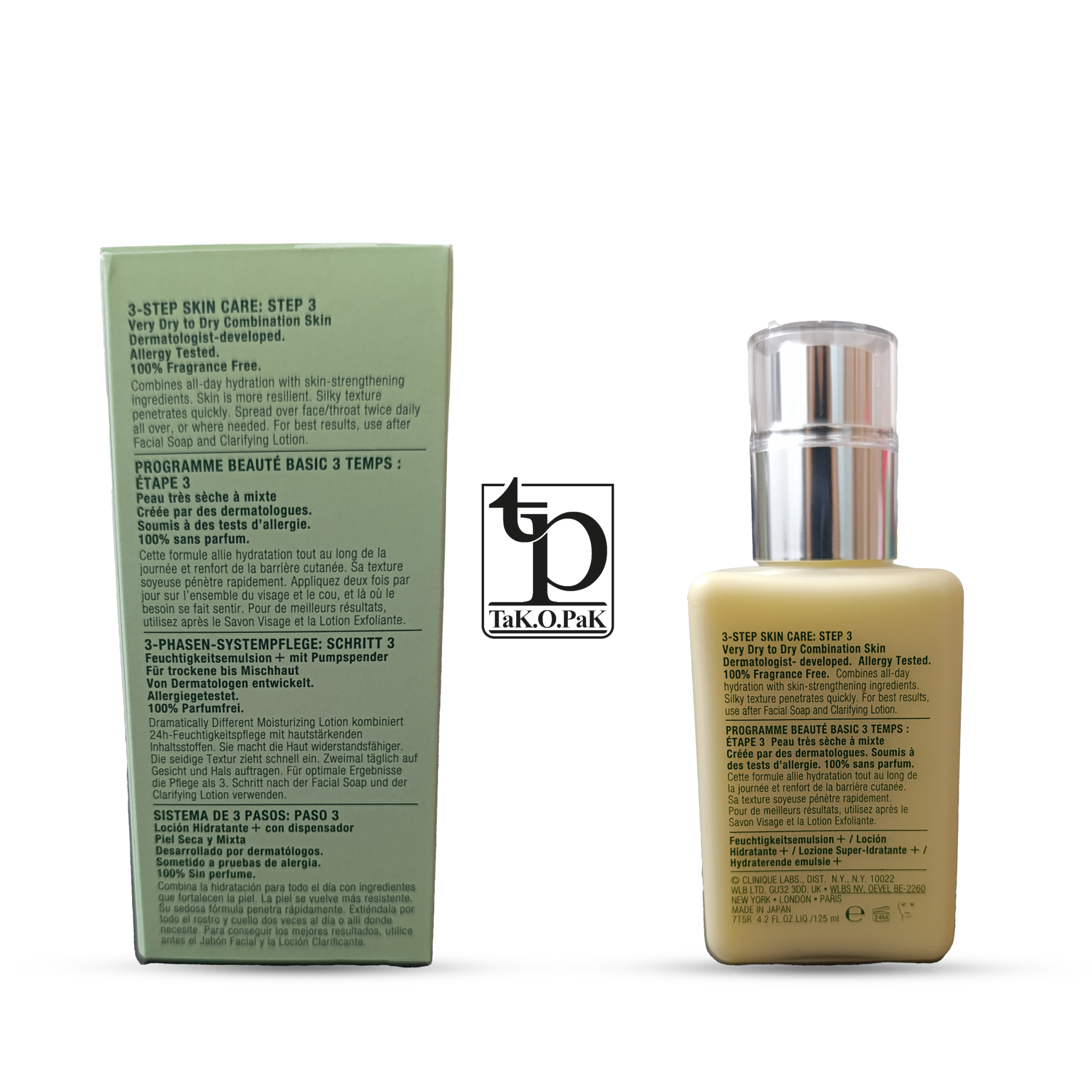 آبرسان و مرطوبکننده مدل Dramatically Different Lotion حجم 125 میل